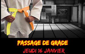 Passage de grade 